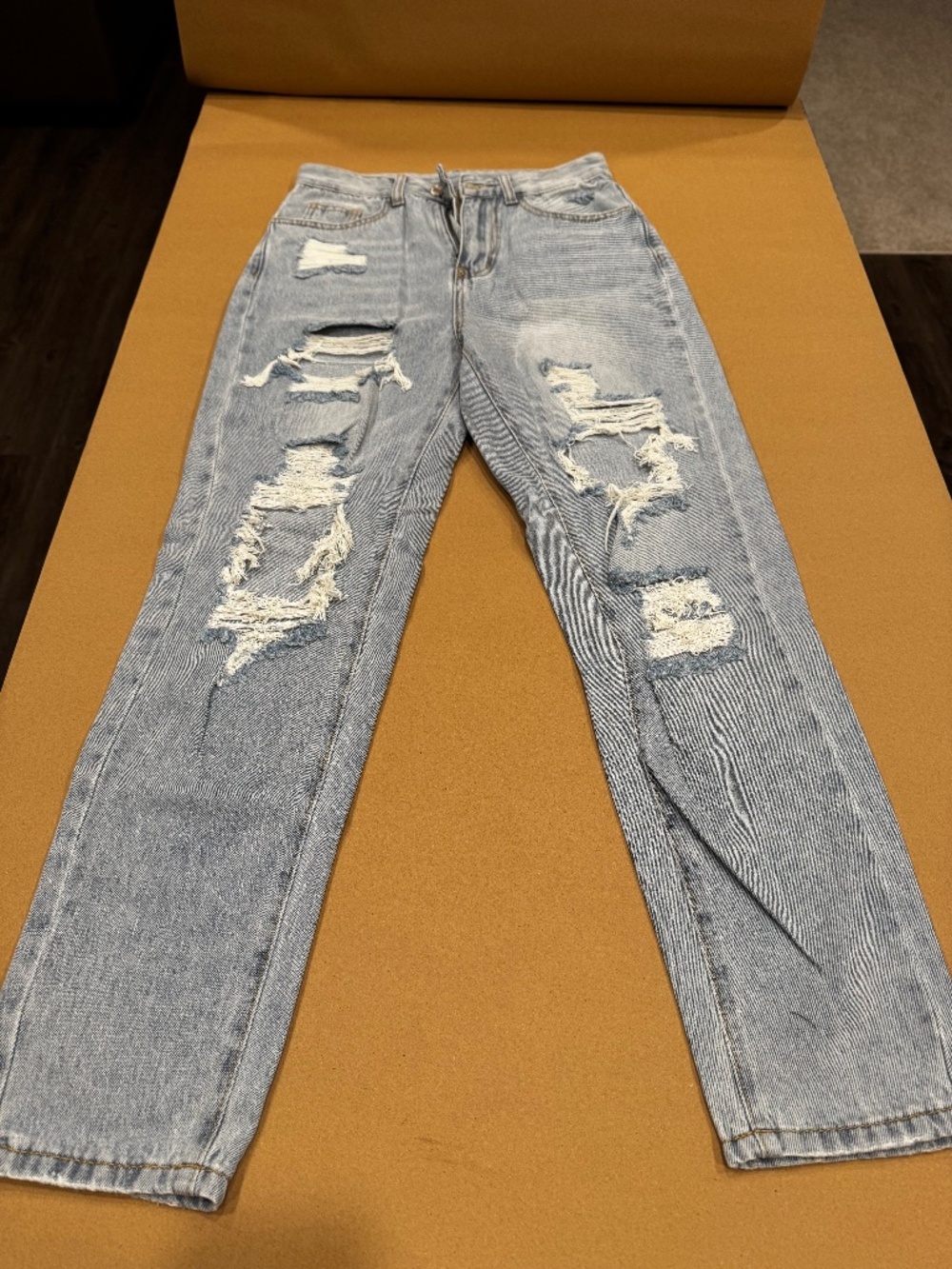 Blue Jeans Worn Design